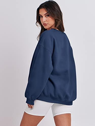 Women's Oversized Fleece Hoodie - Cozy Thermal Pullover for Spring Fall Casual - Picture 58 of 198