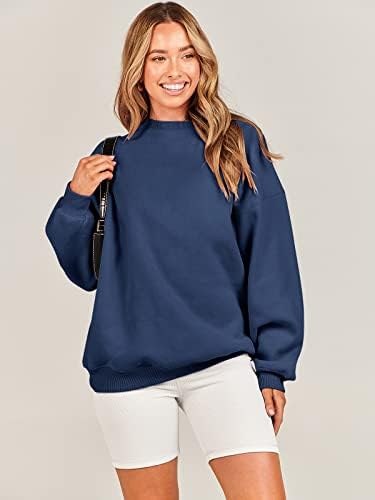 Women's Oversized Fleece Hoodie - Cozy Thermal Pullover for Spring Fall Casual - Picture 60 of 198