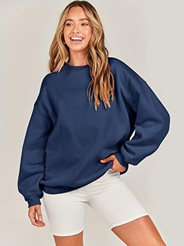 Women's Oversized Fleece Hoodie - Cozy Thermal Pullover for Spring Fall Casual - Picture 61 of 198