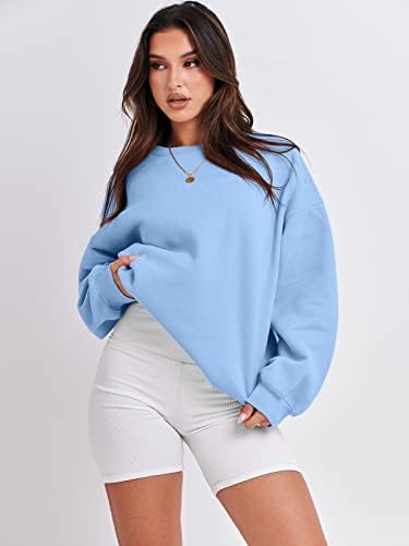 Women's Oversized Fleece Hoodie - Cozy Thermal Pullover for Spring Fall Casual - Picture 88 of 198