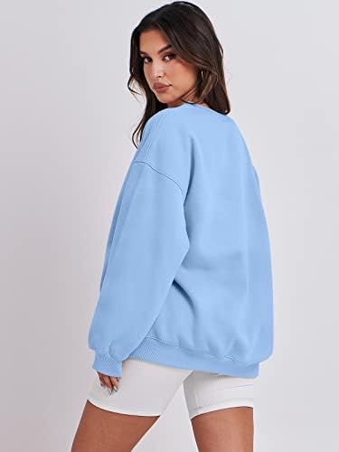 Women's Oversized Fleece Hoodie - Cozy Thermal Pullover for Spring Fall Casual - Picture 90 of 198