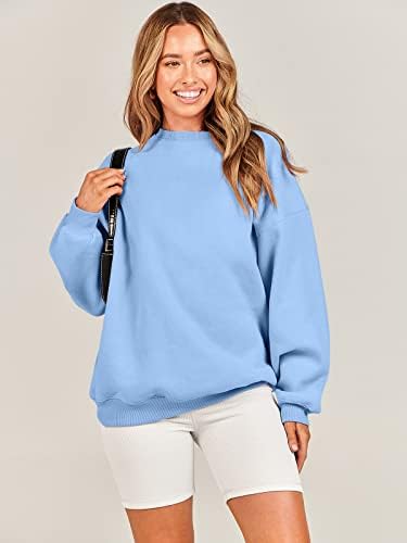 Women's Oversized Fleece Hoodie - Cozy Thermal Pullover for Spring Fall Casual - Picture 92 of 198