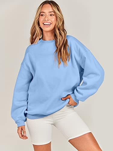 Women's Oversized Fleece Hoodie - Cozy Thermal Pullover for Spring Fall Casual - Picture 93 of 198