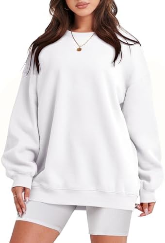 Women's Oversized Fleece Hoodie - Cozy Thermal Pullover for Spring Fall Casual - Picture 95 of 198