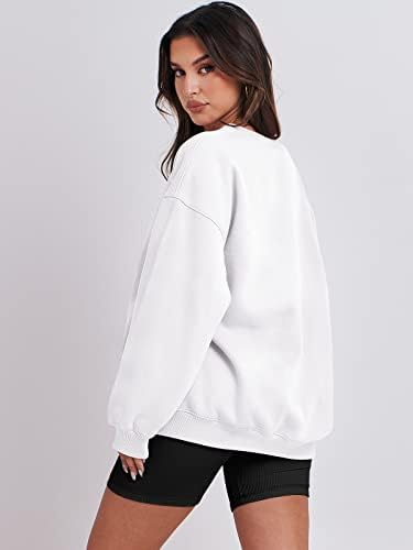 Women's Oversized Fleece Hoodie - Cozy Thermal Pullover for Spring Fall Casual - Picture 98 of 198