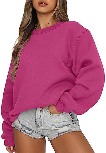 2025 Fashion Y2K Oversized Crewneck Sweatshirt - Teen Girls Winter Hoodie - Picture 34 of 108