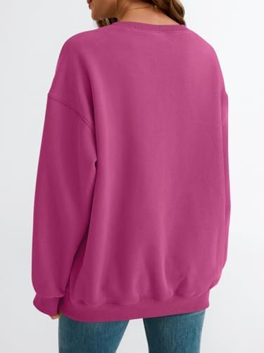 2025 Fashion Y2K Oversized Crewneck Sweatshirt - Teen Girls Winter Hoodie - Picture 37 of 108