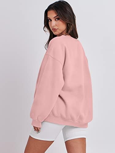 Women's Oversized Fleece Hoodie - Cozy Thermal Pullover for Spring Fall Casual - Picture 138 of 198
