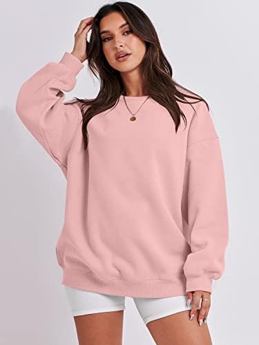 Women's Oversized Fleece Hoodie - Cozy Thermal Pullover for Spring Fall Casual - Picture 139 of 198