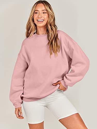 Women's Oversized Fleece Hoodie - Cozy Thermal Pullover for Spring Fall Casual - Picture 141 of 198