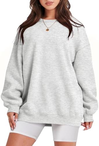 Women's Oversized Fleece Hoodie - Cozy Thermal Pullover for Spring Fall Casual - Picture 159 of 198