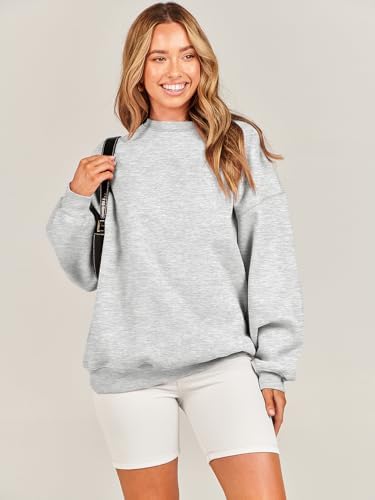 Women's Oversized Fleece Hoodie - Cozy Thermal Pullover for Spring Fall Casual - Picture 164 of 198