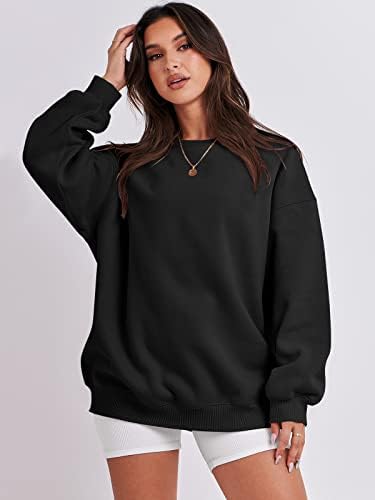 Women's Oversized Fleece Hoodie - Cozy Thermal Pullover for Spring Fall Casual - Picture 187 of 198