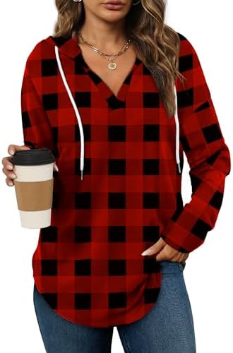 Oversized Pullover Hoodie - Women's Long Sleeve Loose Fit Casual Sweatshirt - Picture 32 of 74