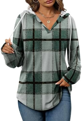 Oversized Pullover Hoodie - Women's Long Sleeve Loose Fit Casual Sweatshirt - Picture 36 of 74