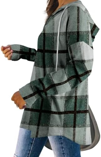 Oversized Pullover Hoodie - Women's Long Sleeve Loose Fit Casual Sweatshirt - Picture 37 of 74
