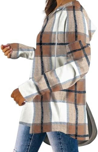 Oversized Pullover Hoodie - Women's Long Sleeve Loose Fit Casual Sweatshirt - Picture 45 of 74
