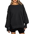 Y2K Oversized Crewneck Sweatshirt - Women's Fall Winter Hoodie Teen Girls Top - Picture 17 of 27
