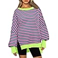 Y2K Oversized Crewneck Sweatshirt - Women's Fall Winter Hoodie Teen Girls Top - Picture 26 of 27