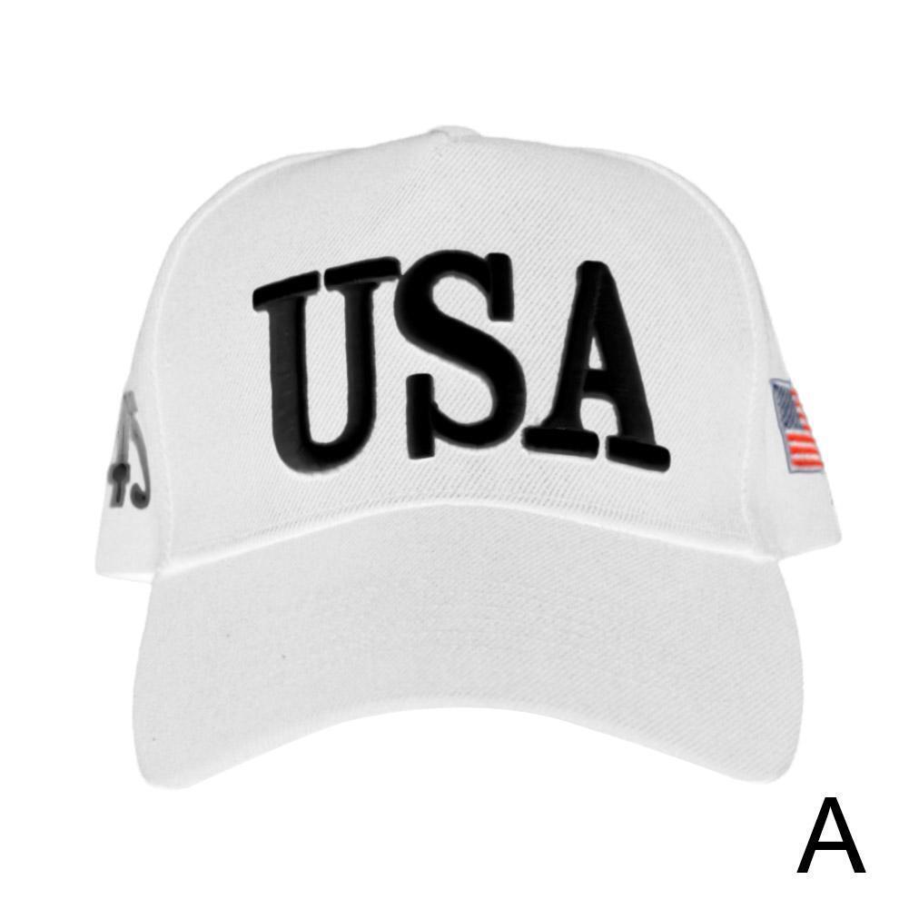 New USA Baseball Cap American Flag Hat Embroidery Sports Adjustable Golf Cap X7S - Picture 21 of 24
