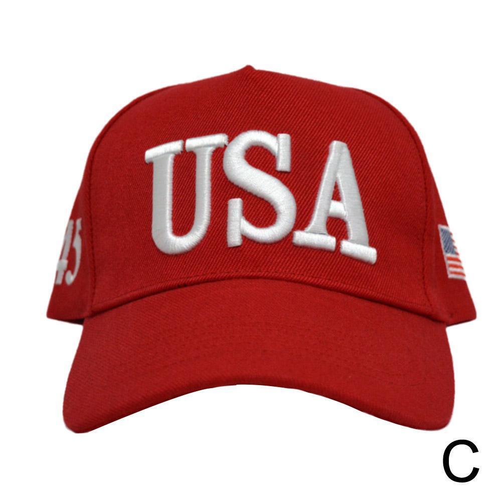 New USA Baseball Cap American Flag Hat Embroidery Sports Adjustable Golf Cap X7S - Picture 23 of 24