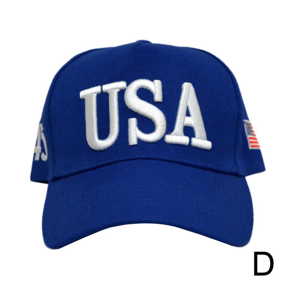 New USA Baseball Cap American Flag Hat Embroidery Sports Adjustable Golf Cap X7S - Picture 24 of 24