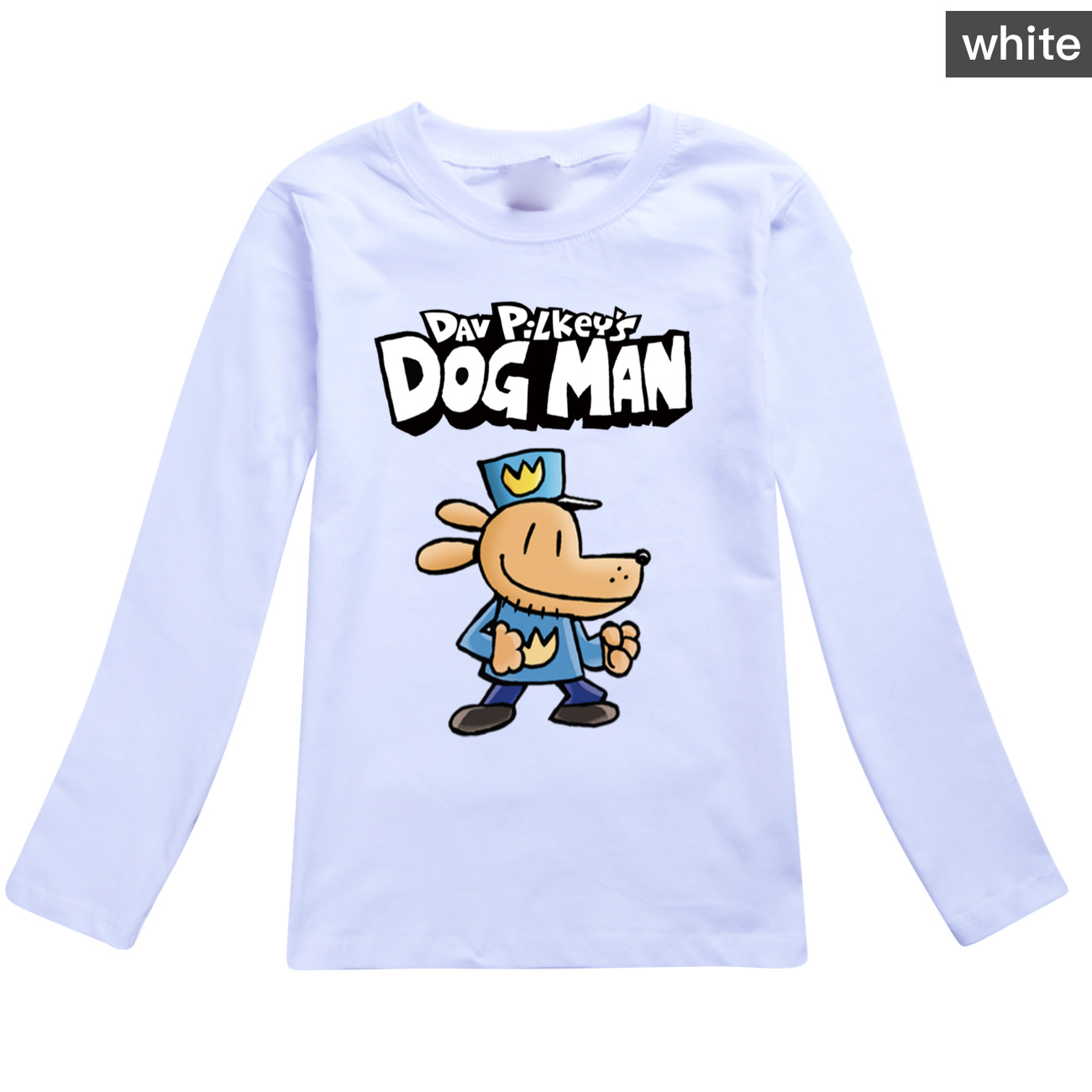 Boys Girls Dog Man Long Sleeve T-Shirt Kids Casual Cotton T Shirt Top 2-13 Years - Bild 16 von 40