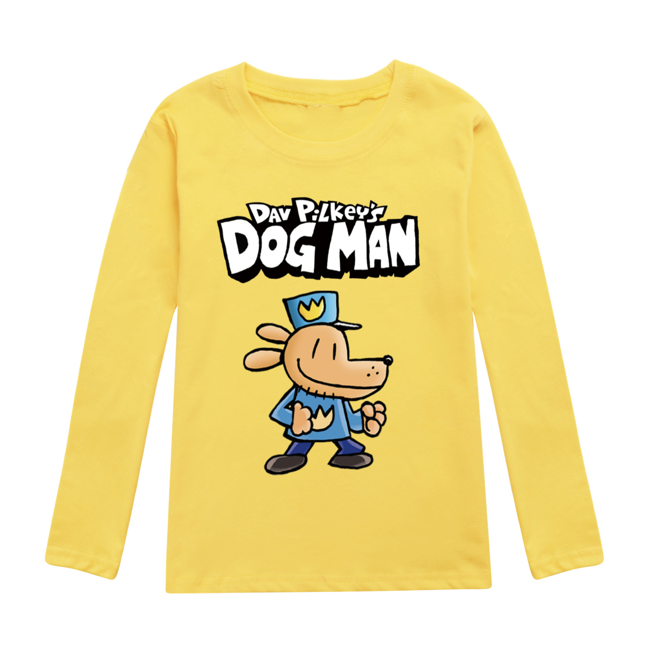 Boys Girls Dog Man Long Sleeve T-Shirt Kids Casual Cotton T Shirt Top 2-13 Years - Bild 17 von 40