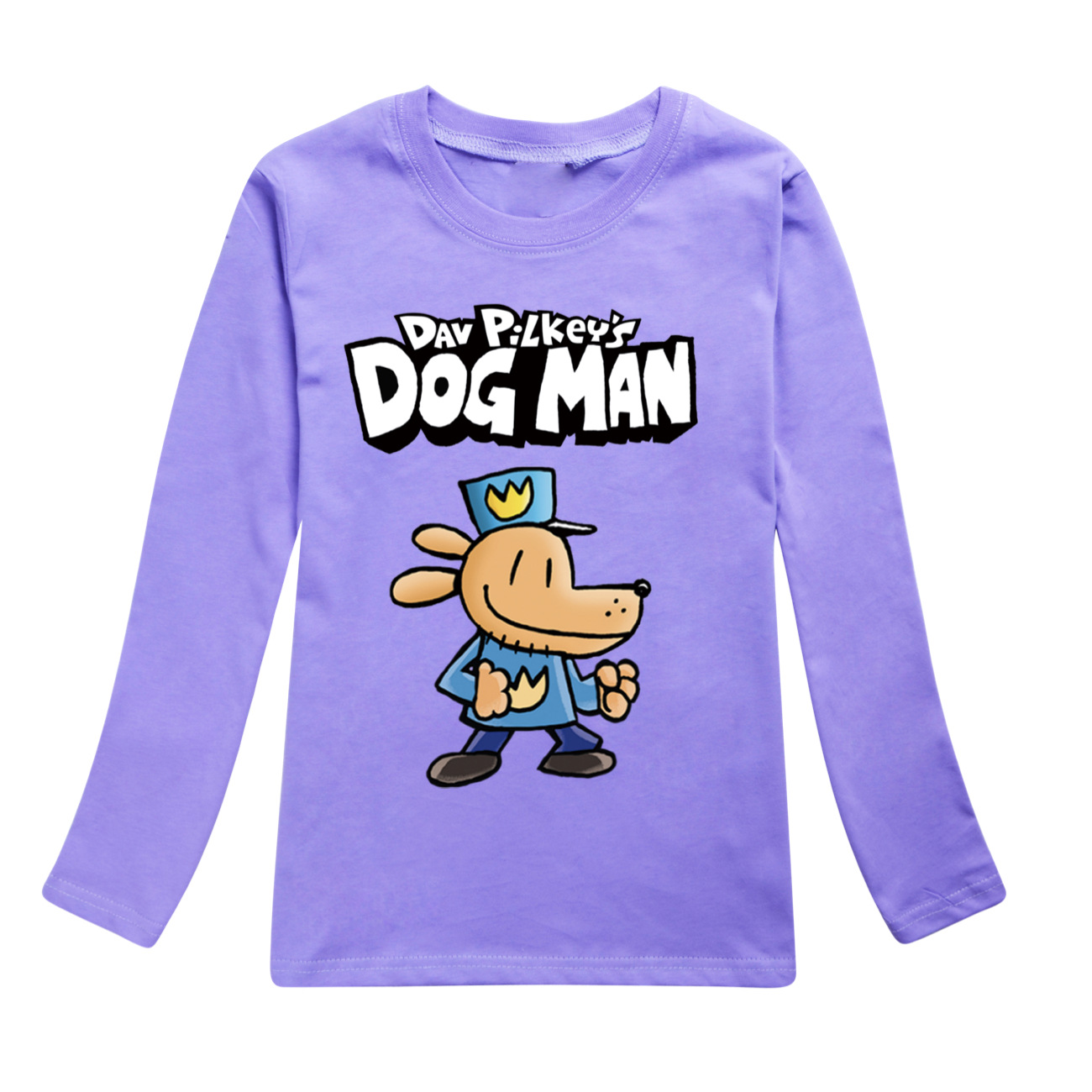 Boys Girls Dog Man Long Sleeve T-Shirt Kids Casual Cotton T Shirt Top 2-13 Years - Bild 19 von 40