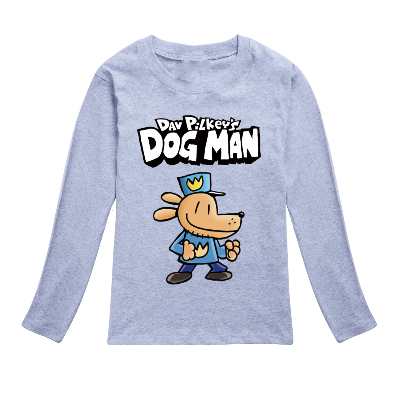 Boys Girls Dog Man Long Sleeve T-Shirt Kids Casual Cotton T Shirt Top 2-13 Years - Bild 20 von 40