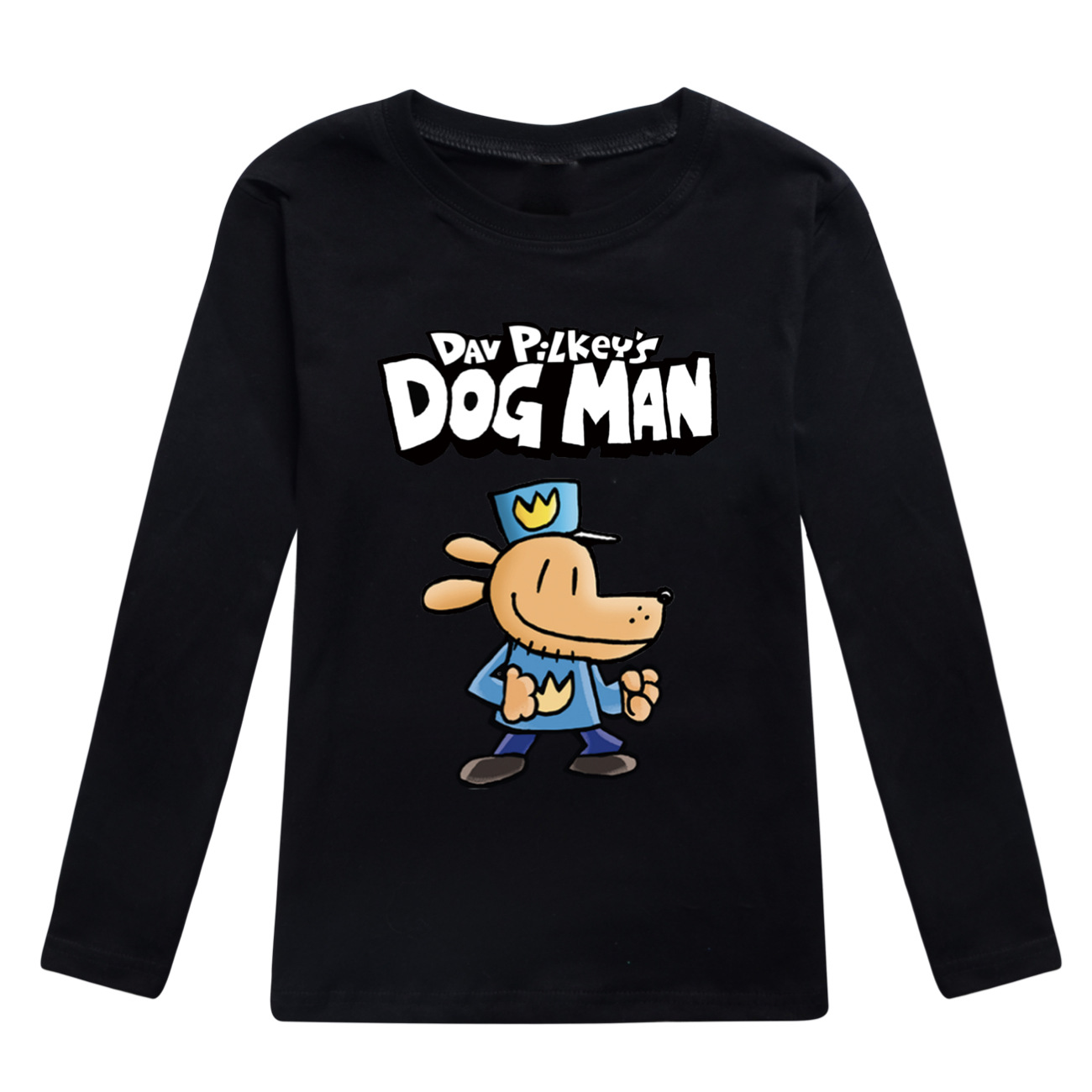 Boys Girls Dog Man Long Sleeve T-Shirt Kids Casual Cotton T Shirt Top 2-13 Years - Bild 22 von 40