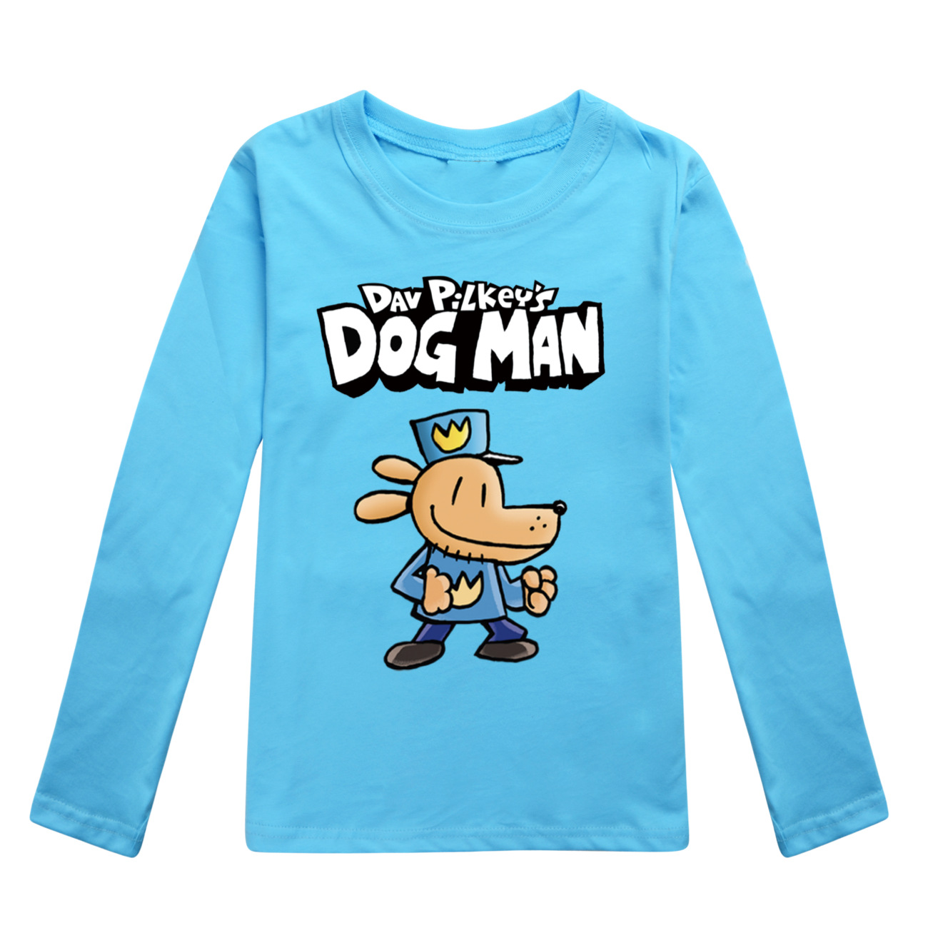 Boys Girls Dog Man Long Sleeve T-Shirt Kids Casual Cotton T Shirt Top 2-13 Years - Bild 23 von 40