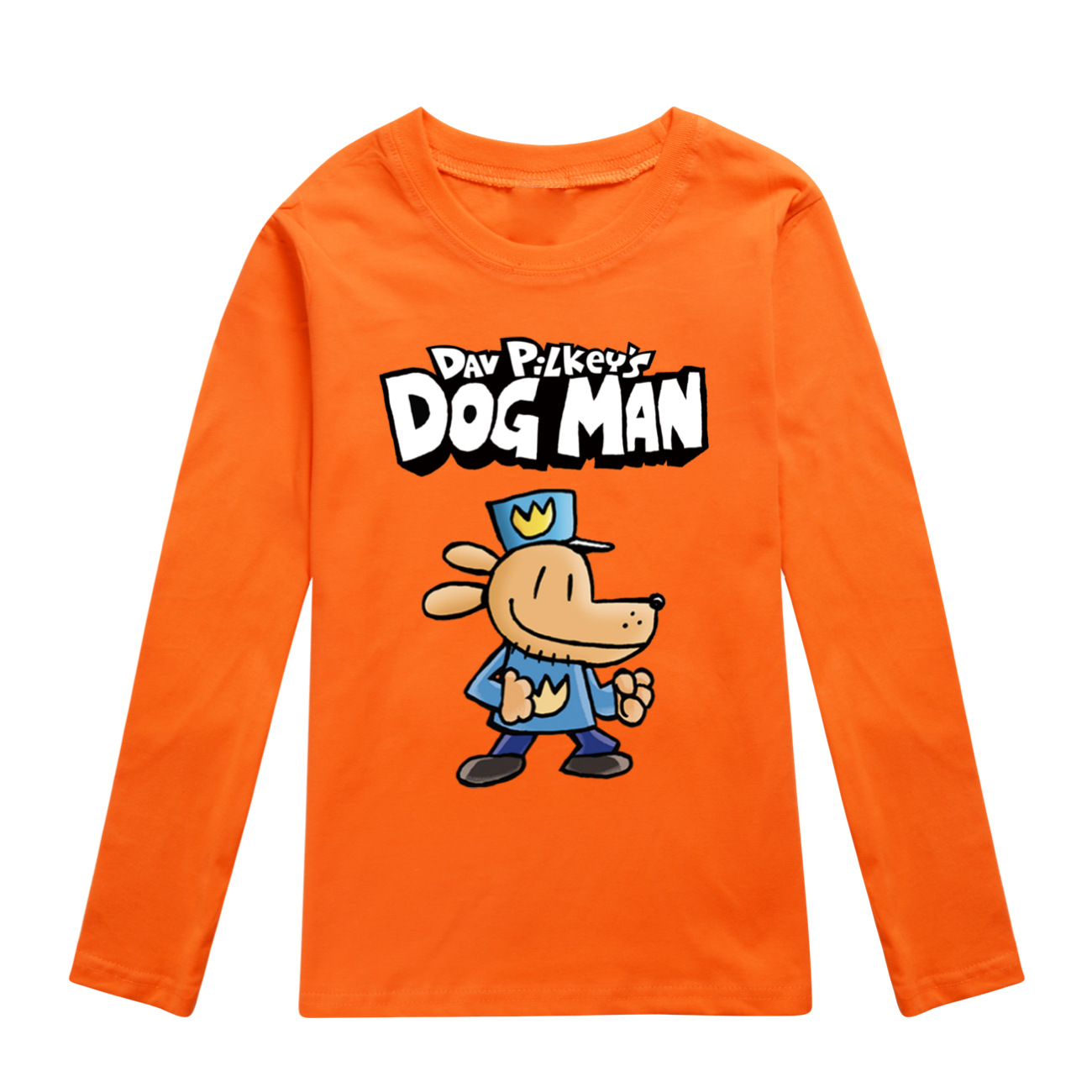 Boys Girls Dog Man Long Sleeve T-Shirt Kids Casual Cotton T Shirt Top 2-13 Years - Bild 27 von 40