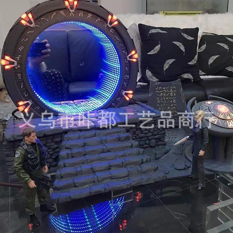 Stargate Glowing Resin Crafts Decorations Figures Gifts Movie Collection HOT - Picture 11 of 12