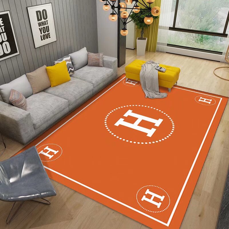 Light Luxury Style Crystal Velvet Living Room Carpet Household Dirt-resistant
