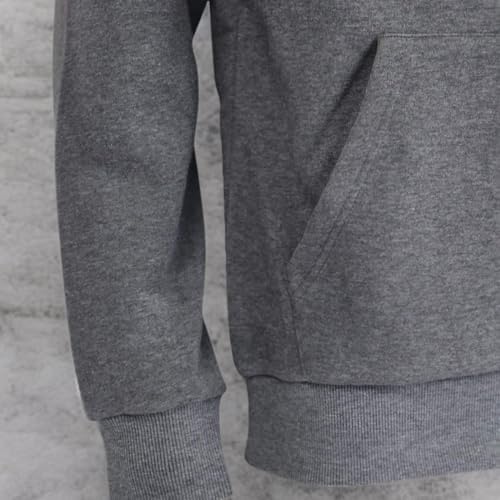 Men's Lightweight Full Zip Fleece Hoodie Spring Activewear Sports Jacket - Picture 13 of 48