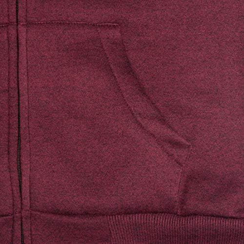 Men's Lightweight Full Zip Fleece Hoodie Spring Activewear Sports Jacket - Picture 26 of 48