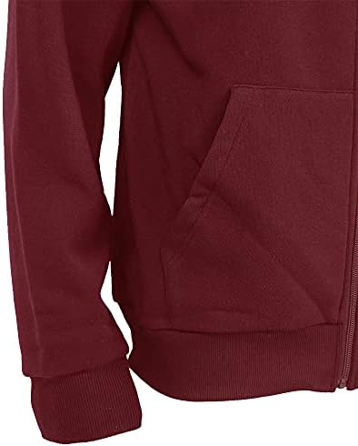 Men's Lightweight Full Zip Fleece Hoodie Spring Activewear Sports Jacket - Picture 22 of 48
