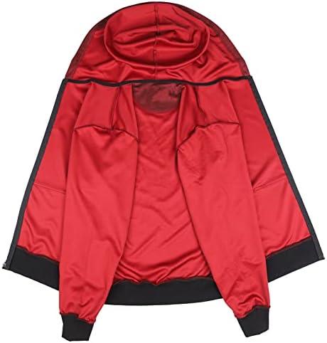Men's Lightweight Full Zip Fleece Hoodie Spring Activewear Sports Jacket - Picture 47 of 48