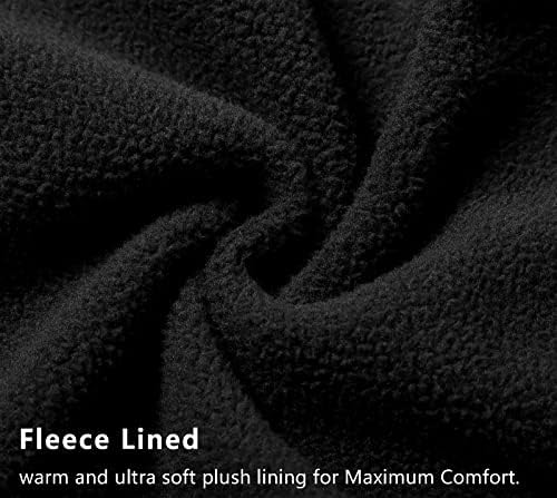 Men's Thick Fleece Crewneck Sweatshirt - Soft Loose Fit Basic Pullover Winter - Picture 19 of 58