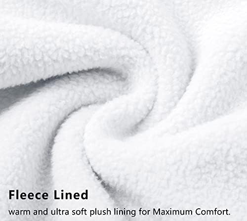 Men's Thick Fleece Crewneck Sweatshirt - Soft Loose Fit Basic Pullover Winter - Picture 49 of 58