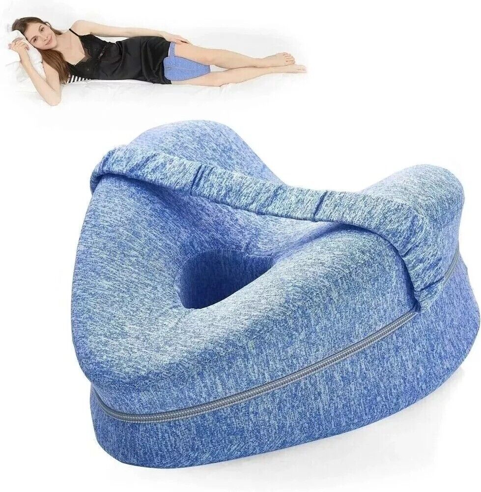 Leg Pillow Orthopedic Knee Pillow Memory Leg Knees Pain Cushion for Side Sleeper - Picture 14 of 17