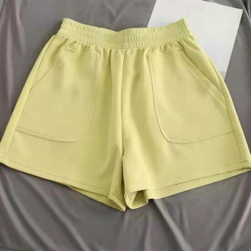 Women's Wide Leg Shorts High Waist Loose Casual Sport Loose Short Pants Summer - Picture 10 of 10