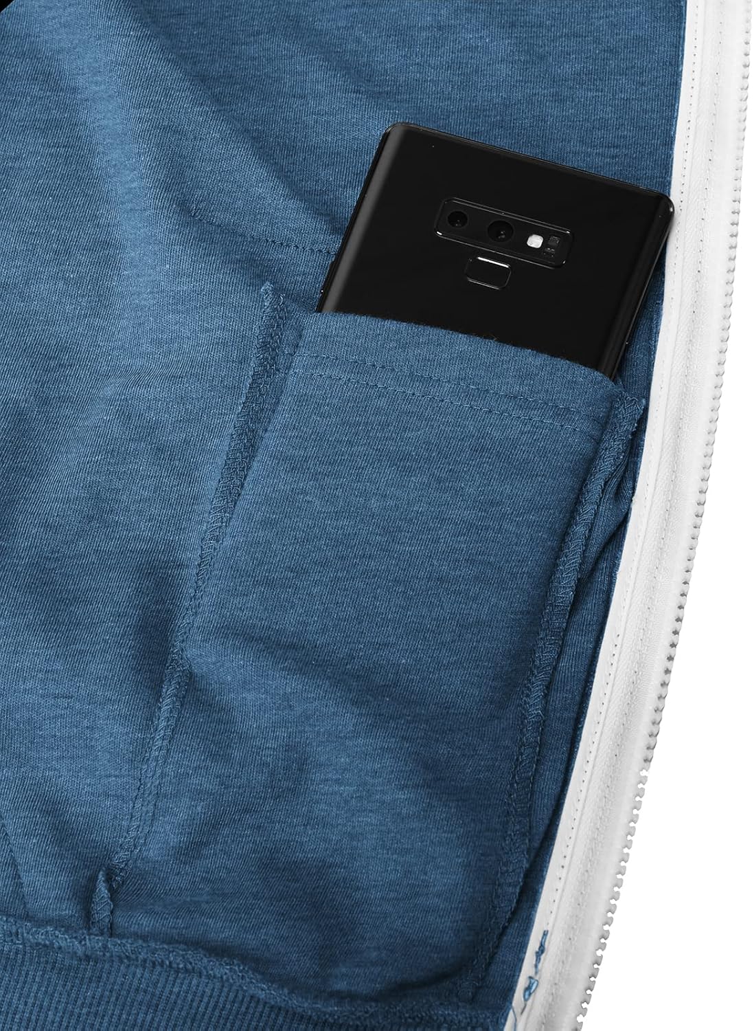 Men's Zip Up Hoodie Lightweight Long Sleeve Basic Slim Fit Cotton SweatShirt - Picture 26 of 201