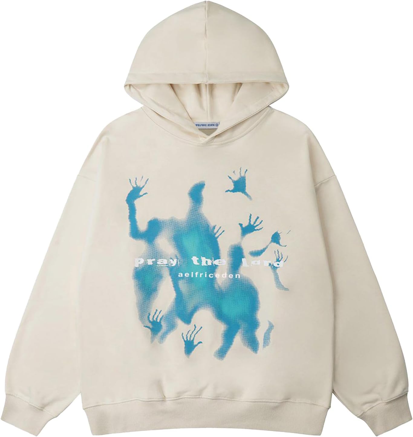 Vintage Graphic Hoodie Pullover - Casual Oversized Long Sleeve Sweatshirt - Picture 20 of 105