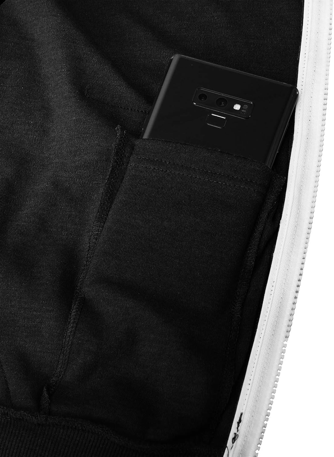 Men's Zip Up Hoodie Lightweight Long Sleeve Basic Slim Fit Cotton SweatShirt - Picture 50 of 201