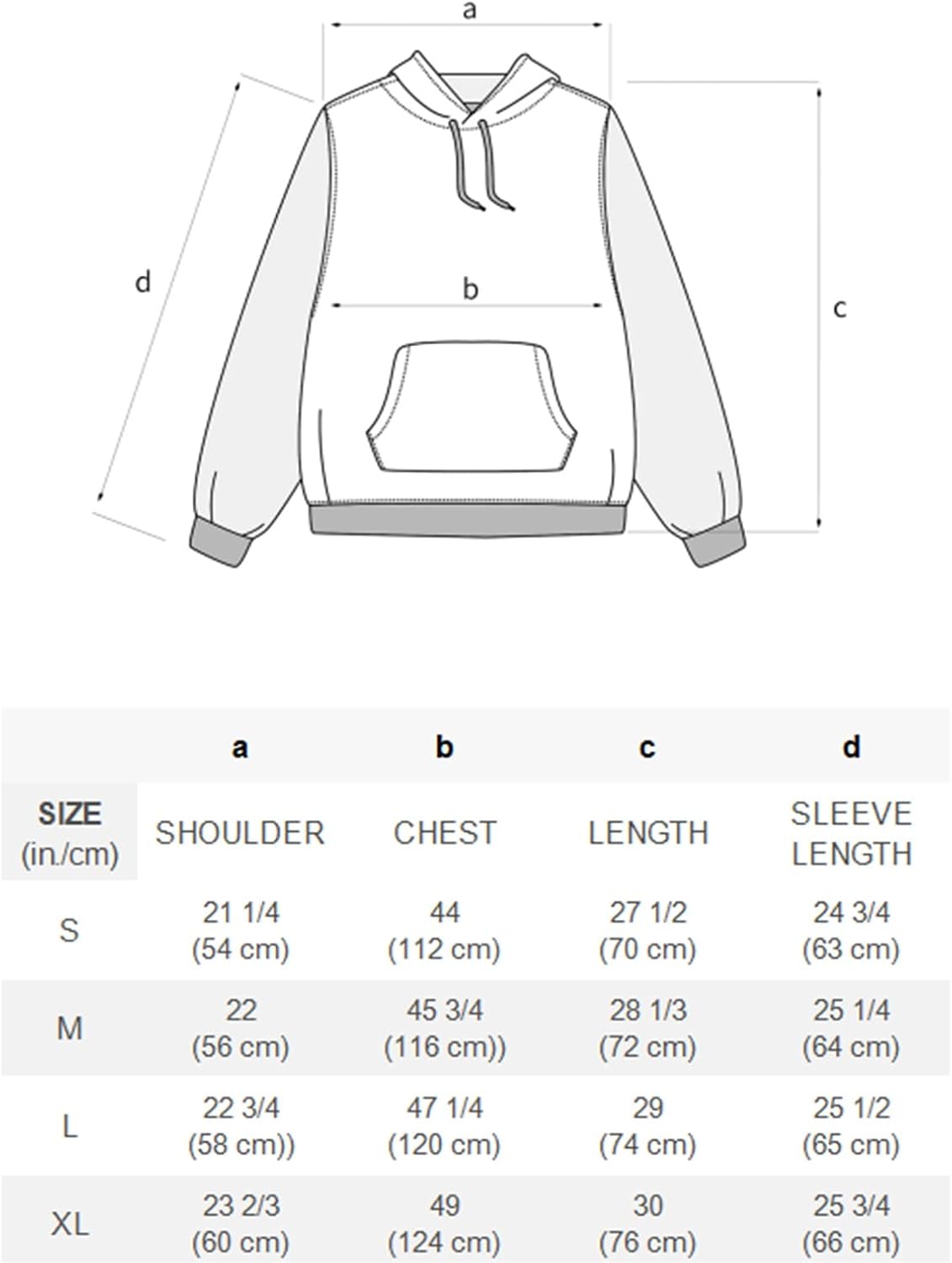 Vintage Graphic Hoodie Pullover - Casual Oversized Long Sleeve Sweatshirt - Picture 36 of 105