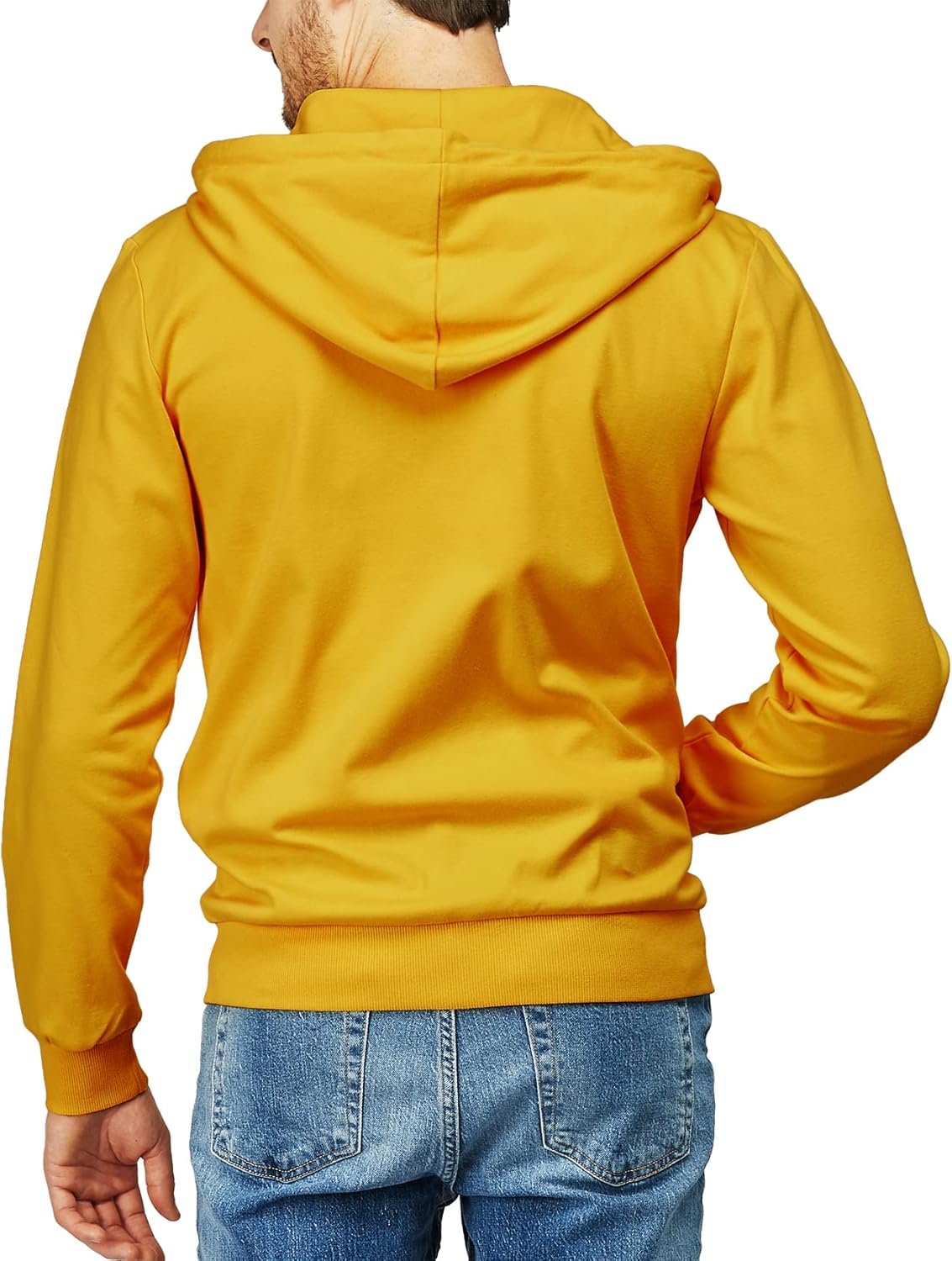 Men's Zip Up Hoodie Lightweight Long Sleeve Basic Slim Fit Cotton SweatShirt - Picture 61 of 201