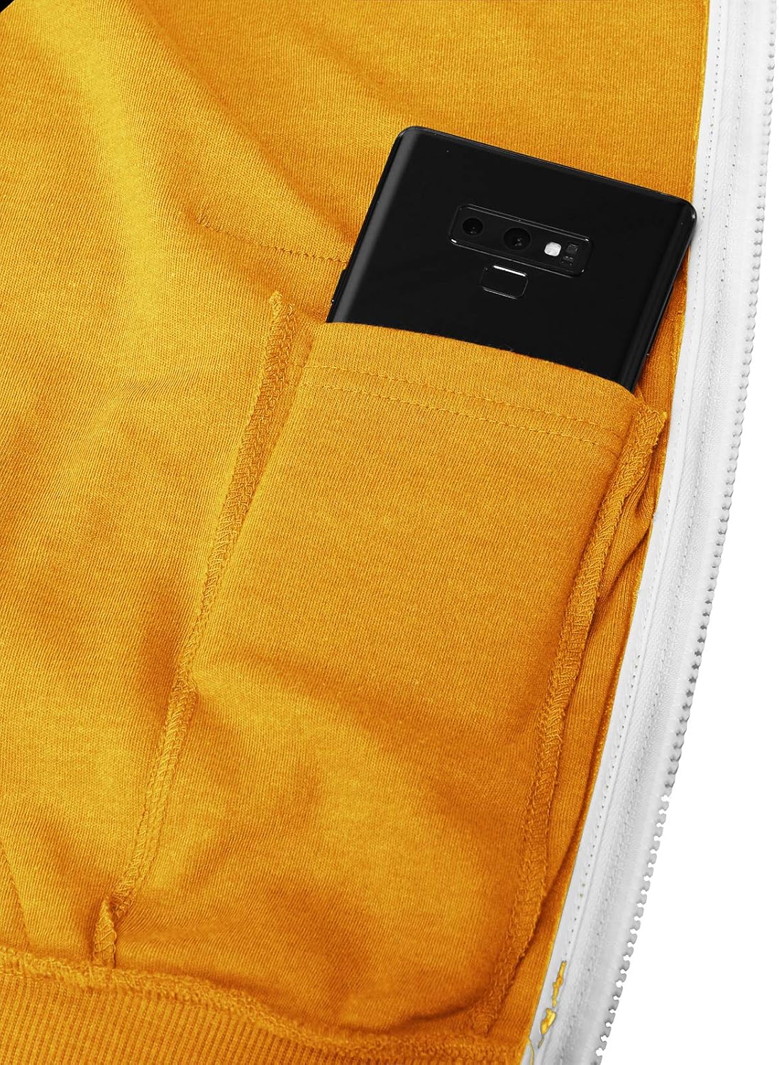 Men's Zip Up Hoodie Lightweight Long Sleeve Basic Slim Fit Cotton SweatShirt - Picture 62 of 201