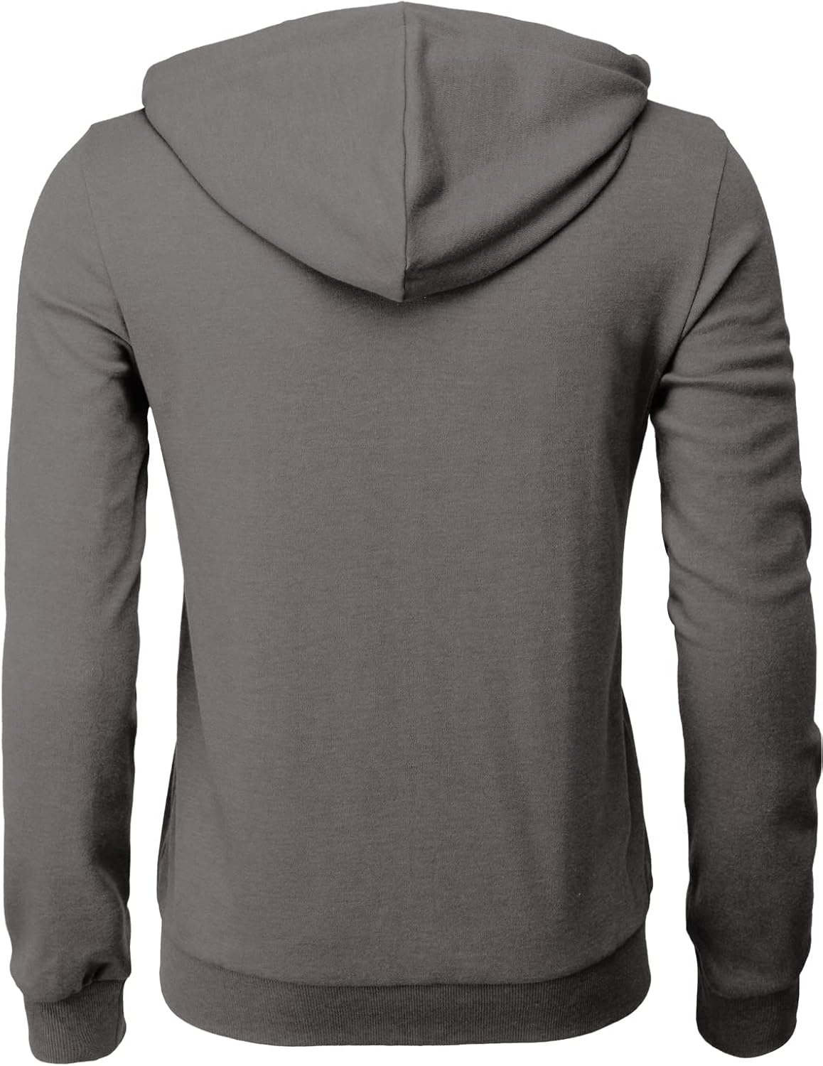 Men's Zip Up Hoodie Lightweight Long Sleeve Basic Slim Fit Cotton SweatShirt - Picture 66 of 201